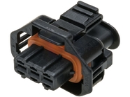 Conectores automotivos de Bosch do alojamento 1 preto fácil da instalação 928 403 968
