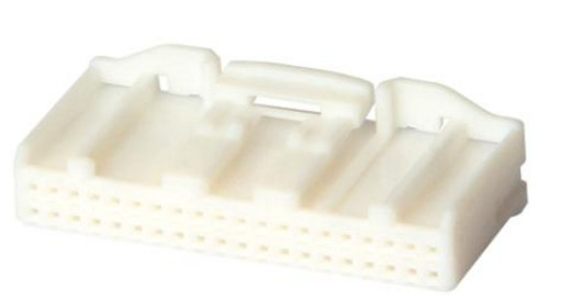 TH do conector do ampère da conectividade de TE 025 encabeçamentos do ângulo direito do conector 40P e alojamento 1318384-1,1318389-1,1379671-5